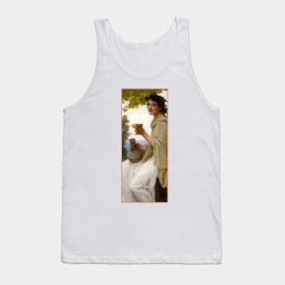 Bacchante by Bouguereau Tank Top